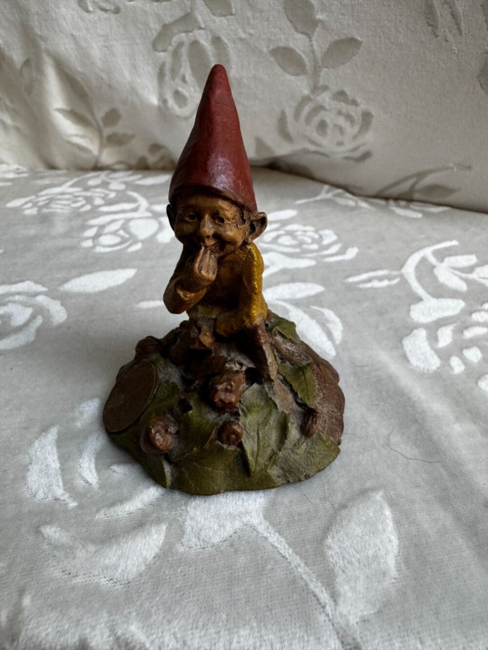 Tom Clark Eddie Turtle Race 1984 Gnome Figurine Artist Signed Collectible #35